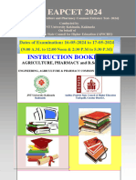 APEAPCET2024 InstructionBooklet Agriculture Pharmacy BSC Nursing V3