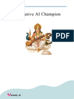 10 Evani Generative AI Champion