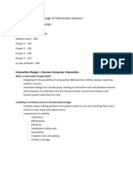 Week 1 - Interaction Design