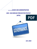 Governance MTSS 2020 2022 Rev