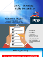 Designing An ICT-Enhance Multigrade Daily Lesson Plan