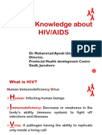 Basic Knowledge About HIV and AIDS