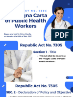 Magna Carta For Public Health Workers