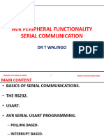 CH 7 AVR Peripherals - Serial 