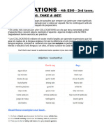 Collocations 4th Eso 3rd Term