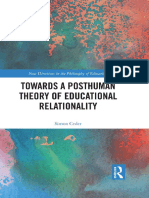 Towards A Posthuman Theory of Educational Relationality (Simon Ceder)