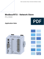 WEG plc500 Modbus Rtu Slave Applications Guides 10010165520 en