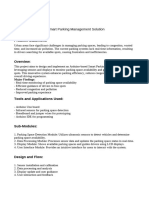 Abstract of Arduino Based Smart Parking