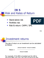 ch05 - Risk and Returns