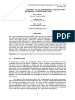 Ceo Compensation, Corporate Social Responsibility (CSR) and Firm Performance Evidence From China