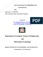 DAA Lab Manual (R16)