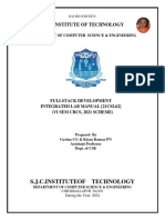 FSD Lab Manual 2024