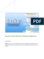 Docker Cheatsheet