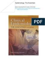 Clinical Epidemiology: The Essentials. ISBN 9781451144475, 978-1451144475