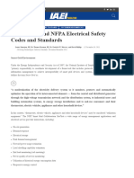 Smart Grid and NFPA Electrical Safety Codes and Standards Summary