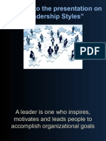 Leadership Styles