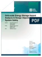 2020 - Grid-Scale Energy Storage Hazard Analysis - Design Objectives For System Safety-Annotated