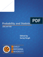 Decap780 Probability and Statistics