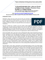 John W. Harbeson & Donald Rothchild (Eds.) Africa in World Politics: Reforming Political Order. Boulder: Westview Press, 2008.ISBN 13: 9780813343648