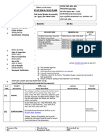 Modified Hand Brake Assembly CHECKSHEET