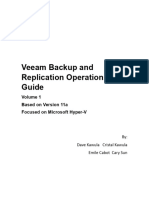 Veeam Backup and Replication Operations Guide - Volume 1