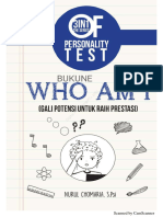 Who Am I (Gali Potensi Untuk Raih Prestasi) - Nurul Chomaria S.psi