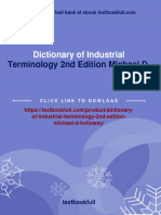 Full Dictionary of Industrial Terminology 2nd Edition Michael D. Holloway Ebook All Chapters