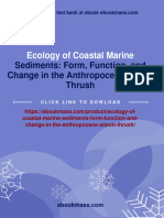 Instant Download Ecology of Coastal Marine Sediments: Form, Function, and Change in The Anthropocene Simon Thrush PDF All Chapter