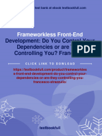 (PDF Download) Frameworkless Front-End Development: Do You Control Your Dependencies or Are They Controlling You? Francesco Strazzullo Fulll Chapter