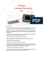 Ultrasonic Tru-Test Specification