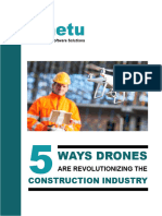 Five Ways Drones Revolutionizing Construction Industry