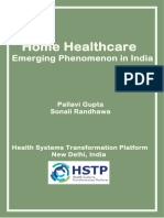 Home Healthcare Emerging Phenomenon in India - HSTP - 15 March 2023