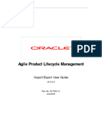 Agile Import Export Guide