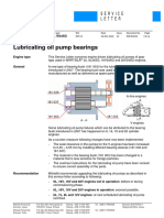 Wartsila 32 Service Letter - Lubricating Oil Pump Bearings