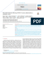 Myocardial Infarction Following COVID-19 Vaccine Administration A Systematic Review