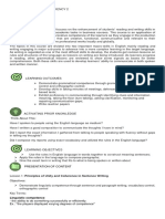 Elp 2 Lessons Writing Unity Coherence