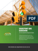 2021 SharePoint QMS Guidebook