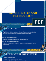 Agriculture and Fishery Arts