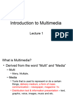 Introduction To Multimedia