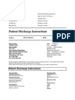 Patient Discharge Instructions 03-26-2022