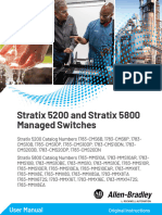 Stratix 5200 and Stratix 5800 Managed Switches: User Manual