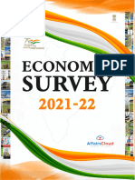 Economic Survey 2021-2022 Content and Q&A PDF by Affairscloud New