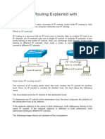 Basic of IP Routing Explained With Example