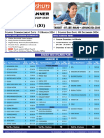 Course - Planner - PRATHAM-I - (XI) With Test Grid 2024-25