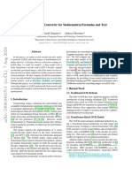 Image-To-Latex Converter For Mathematical Formulas and Text: Daniil Gurgurov Aleksey Morshnev