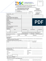 Account Opening Form