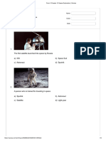 FORM 3 CHAPTER 10 SPACE EXPLORATION - Quizizz