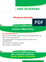 1 Business Activity