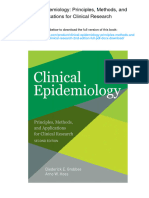 Clinical Epidemiology: Principles, Methods, and Applications For Clinical Research. 2nd Edition. ISBN 1449674321, 978-1449674328