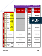 8 - A & B Online Time Table